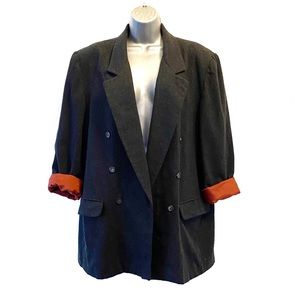 Vintage Oversized Blazer Size 14 X-Large Boyfriend Fit